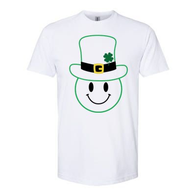 St Patrick's Day Smiley Face Holiday Softstyle® CVC T-Shirt