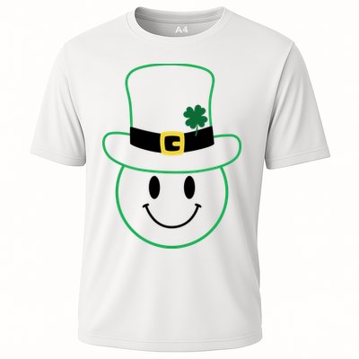 St Patrick's Day Smiley Face Holiday Performance Shirt