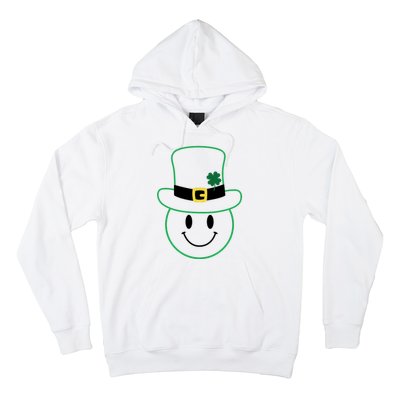 St Patrick's Day Smiley Face Holiday Hoodie