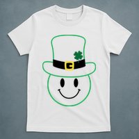 St Patrick's Day Smiley Face Holiday T-Shirt