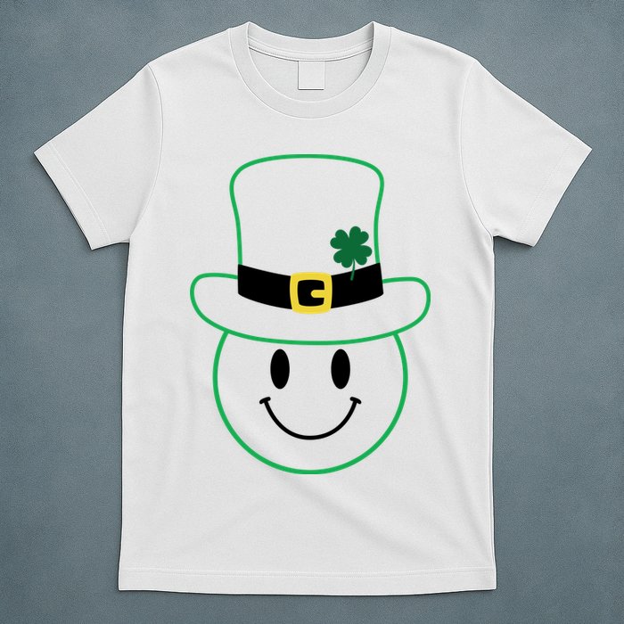 St Patrick's Day Smiley Face Holiday T-Shirt