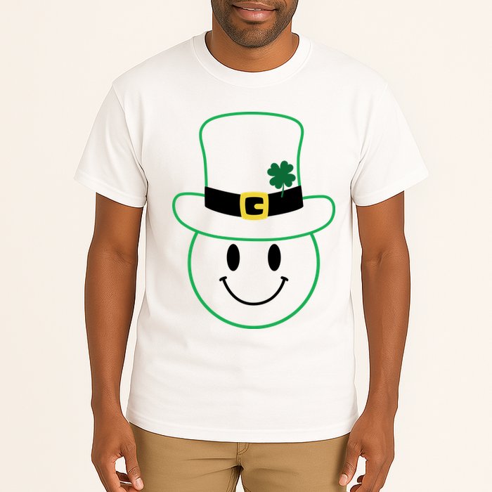 St Patrick's Day Smiley Face Holiday Tall T-Shirt