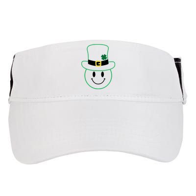 St Patrick's Day Smiley Face Holiday Adult Drive Performance Visor