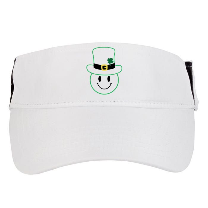 St Patrick's Day Smiley Face Holiday Adult Drive Performance Visor