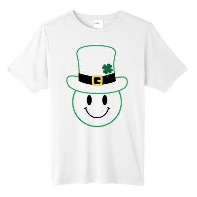 St Patrick's Day Smiley Face Holiday Tall Fusion ChromaSoft Performance T-Shirt