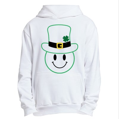 St Patrick's Day Smiley Face Holiday Urban Pullover Hoodie