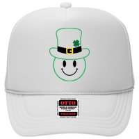 St Patrick's Day Smiley Face Holiday Trucker Hat