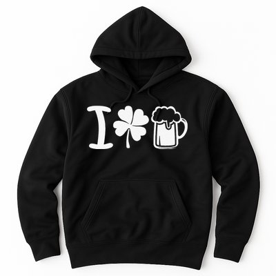 Saint Patrick's Day I Love Beer Gift Hoodie