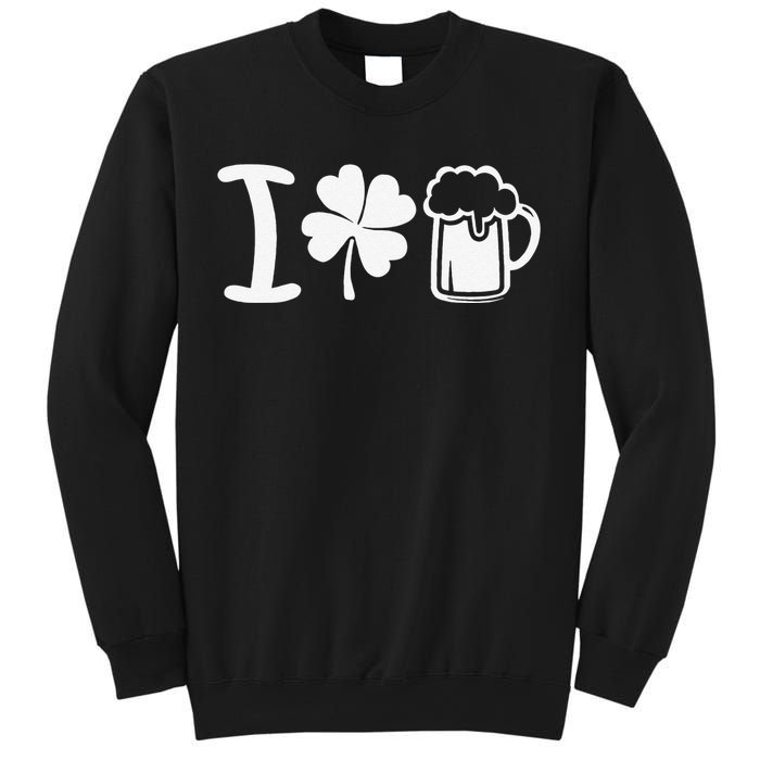 Saint Patrick's Day I Love Beer Gift Sweatshirt