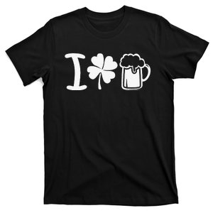 Saint Patrick's Day I Love Beer Gift T-Shirt