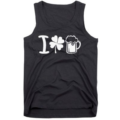 Saint Patrick's Day I Love Beer Gift Tank Top