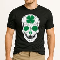 St Patrick's Day Clover Skull Performance Shirt