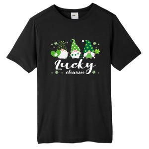 St Patricks Day Green Gnomes Irish Saying Gift Tall Fusion ChromaSoft Performance T-Shirt