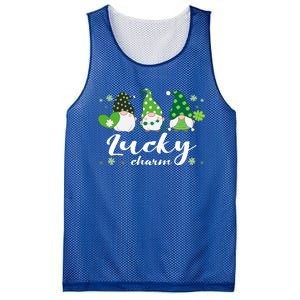 St Patricks Day Green Gnomes Irish Saying Gift Mesh Reversible Basketball Jersey Tank