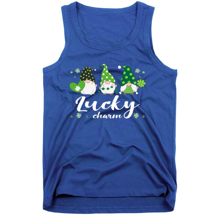 St Patricks Day Green Gnomes Irish Saying Gift Tank Top