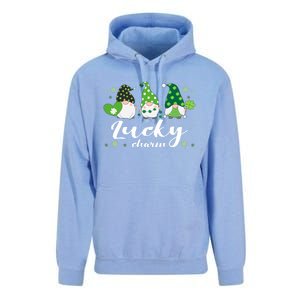 St Patricks Day Green Gnomes Irish Saying Gift Unisex Surf Hoodie