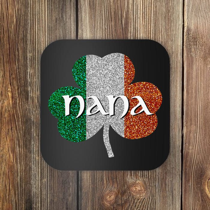 Saint Patrick's Day Nana Fun Grandmother Gift Coaster