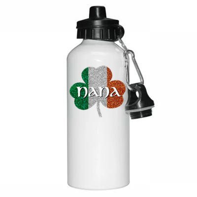 Saint Patrick's Day Nana Fun Grandmother Gift Aluminum Water Bottle