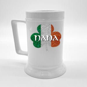 Saint Patrick's Day Nana Fun Grandmother Gift Beer Stein