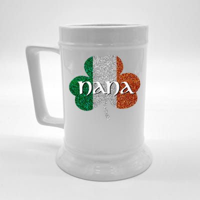 Saint Patrick's Day Nana Fun Grandmother Gift Beer Stein