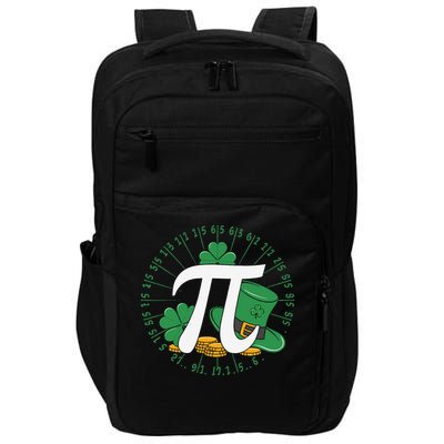 St Patricks Day Happy Pi Day Math Science Irish Shamrocks Impact Tech Backpack