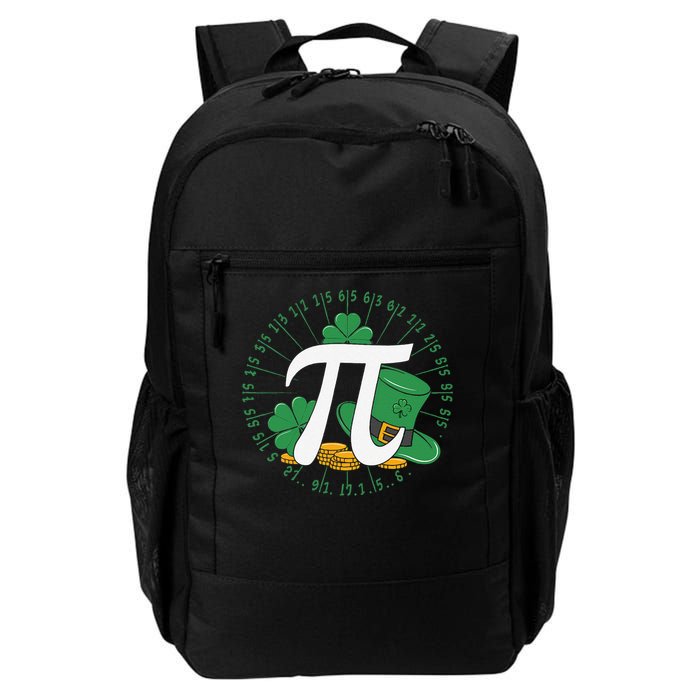 St Patricks Day Happy Pi Day Math Science Irish Shamrocks Daily Commute Backpack