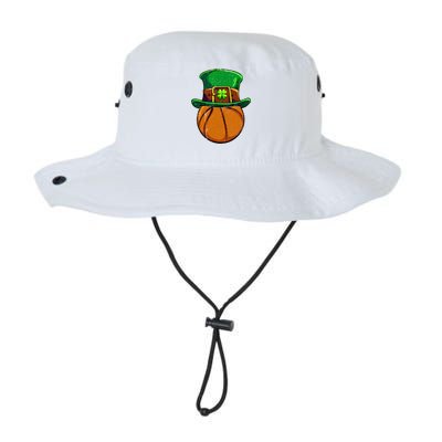 St Patricks Day Basketball Ball Irish Shamrock Gift Legacy Cool Fit Booney Bucket Hat