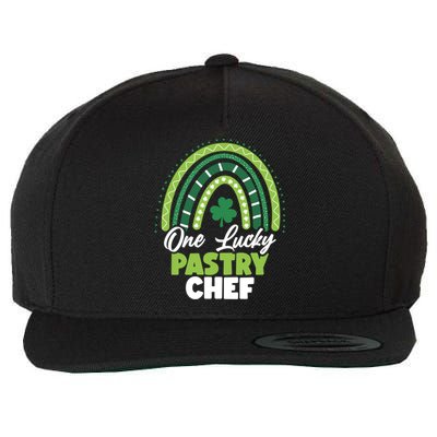 St Patricks Day One Lucky Pastry Chef Cool Gift Wool Snapback Cap