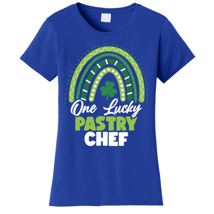 St Patricks Day One Lucky Pastry Chef Cool Gift Women's T-Shirt