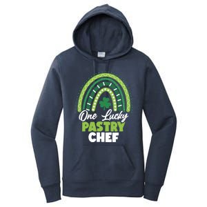 St Patricks Day One Lucky Pastry Chef Cool Gift Women's Pullover Hoodie