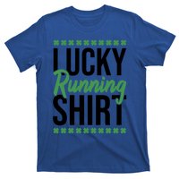 St Patrick's Day Gym Fitness Marathon Running Lucky Running Gift T-Shirt