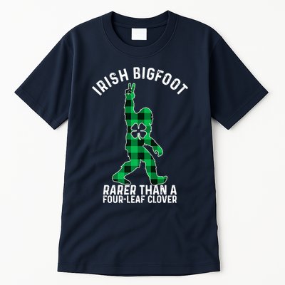 St Patricks Day Irish Bigfoot Sasquatch Saint Paddy's Clover Premium Tall T-Shirt