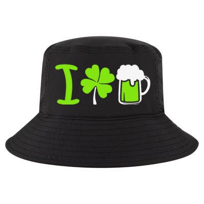 Saint Patrick's Day I Love Beer Cool Comfort Performance Bucket Hat