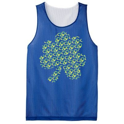 St Patricks Day Gift Funny Gift Police Handcuffs Great Gift Mesh Reversible Basketball Jersey Tank