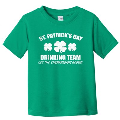 St Patricks Day Drinking Team Irish Beer Lover Gift Toddler T-Shirt