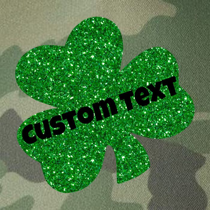 St. Patrick's Day Teacher Ms Mrs Personalized Name Green Glitter Legacy Tie Dye Trucker Hat