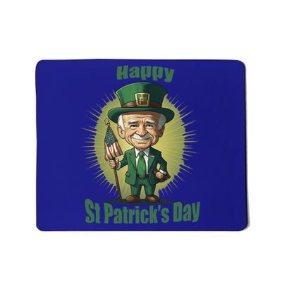 St PatrickS Day Joe Biden Leprechaun Hat Funny Gift Mousepad