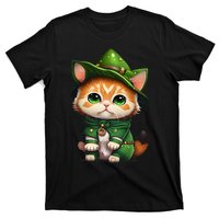 St. Patrick's Day Cats Lover Cute St Paddys T-Shirt