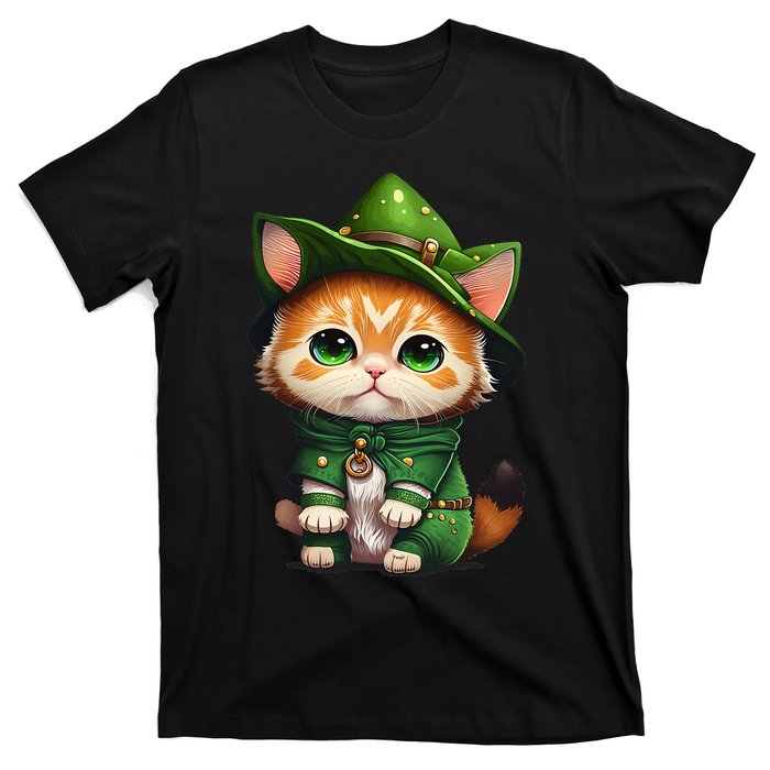 St. Patrick's Day Cats Lover Cute St Paddys T-Shirt