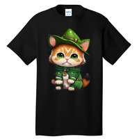 St. Patrick's Day Cats Lover Cute St Paddys Tall T-Shirt