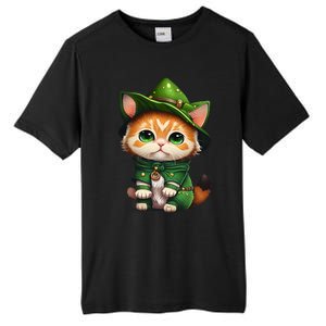 St. Patrick's Day Cats Lover Cute St Paddys Tall Fusion ChromaSoft Performance T-Shirt