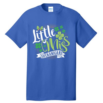 St Patrick's Day Little Miss Shenanigans Irish Cool Gift Tall T-Shirt