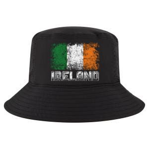 St Patrick's Day Patriotic Gift Distressed Irish Flag Gift Cool Comfort Performance Bucket Hat