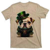 St Patricks Day Irish Bulldog Cute St Pattys Day Bulldog T-Shirt