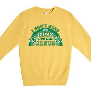 St Patricks Day Gift Premium Crewneck Sweatshirt