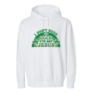 St Patricks Day Gift Garment-Dyed Fleece Hoodie