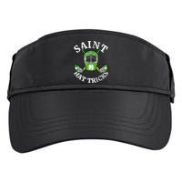 St Patricks Day Saint Hat Tricks Hockey Shamrock Kids Boys Adult Drive Performance Visor