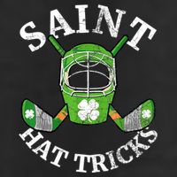 St Patricks Day Saint Hat Tricks Hockey Shamrock Kids Boys Adult Drive Performance Visor