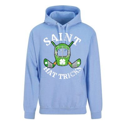 St Patricks Day Saint Hat Tricks Hockey Shamrock Kids Boys Unisex Surf Hoodie