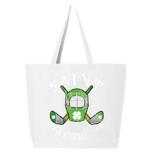 St Patricks Day Saint Hat Tricks Hockey Shamrock Kids Boys 25L Jumbo Tote